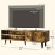 thumbnail image 3 of Mueble Trinchador para TV Estilo Rústico Marrón Stand para Pantalla en Sala o Estudio Diseño Moderno y Funcional, 3 of 9