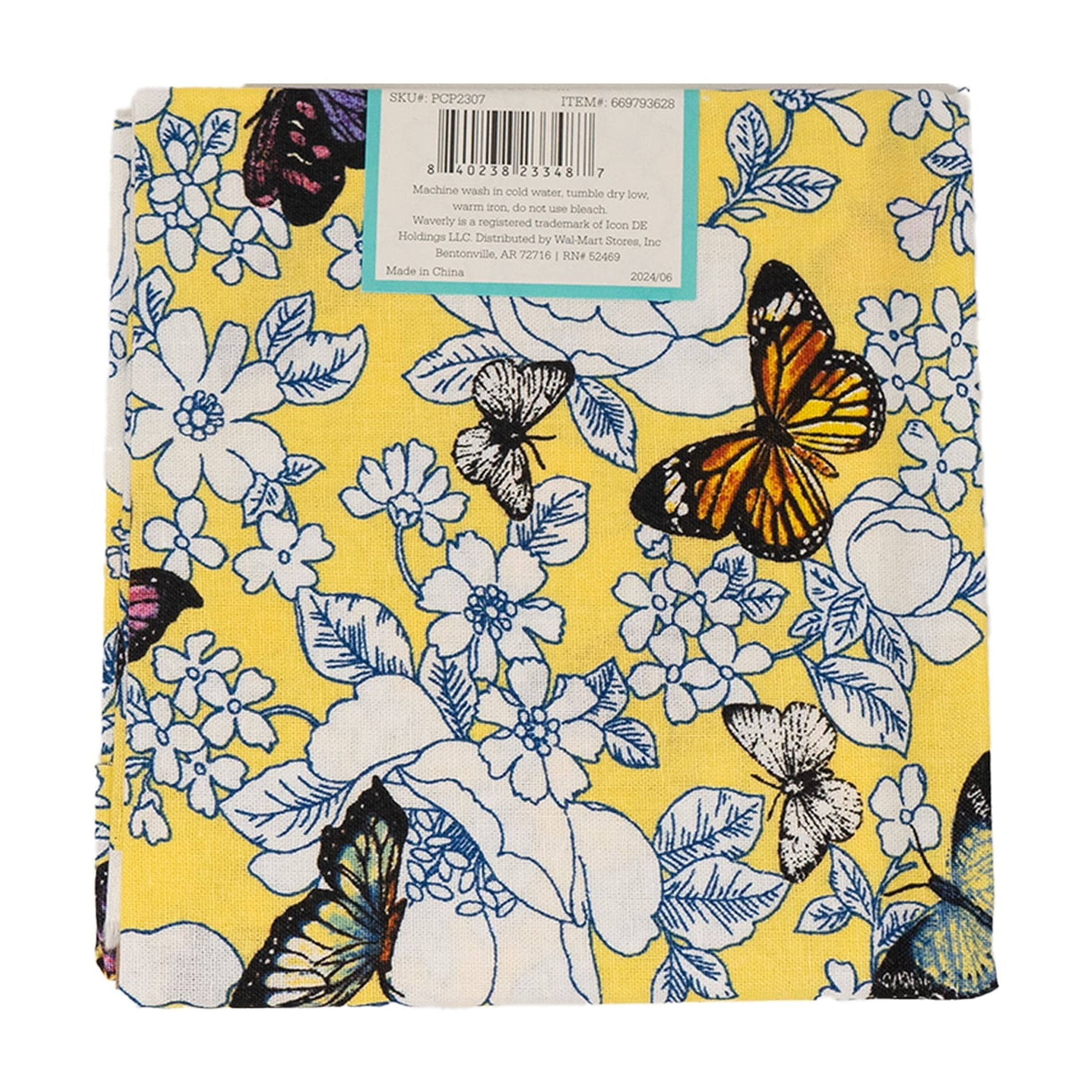 (4 pack) Waverly Inspirations, 100% Cotton, Sewing & Crafting, Maize, Fat Quarter, Prints, 21 x 18
