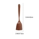 thumbnail image 3 of Espátula de Cocina de Madera, Utensilio de Cocina con Mango Largo, Cuchara Mezcladora de Madera de Teca, 6.3x26 cm, 7.5x32 cm, 7.5x33 cm para Cocinar y Servir, 3 of 6