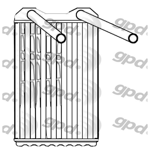 Global Parts Distributors 8231449 Heater Core