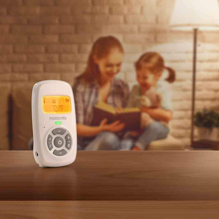 Motorola MBP24 Audio Baby Monitor with Room Temperature Display