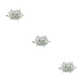 thumbnail image 4 of Wosthever Flor de loto de cristal Piedras naturales Feng Shui Esfera Cristales Flores Colección Figuras para fiesta en casa Verde Type1 NO1, 4 of 6