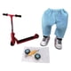 thumbnail image 3 of Moto de de juguete de dos ruedas, juguete para s, accesorios de fotografía, entrenamiento con los s, tablero para s, Mini Scooter para niños, recuerdos de fiesta 4 piezas un, 3 of 7