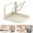 B:18.2*13.6*12.3cm, variant on Lid Holder While Cooking,Pot Lid Holder While Cooking, Kitchen Spoon Rest With Lid Holder For Stove Top, Multifunctional Kitchen Pot Lid Organizer For Countertop