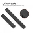 thumbnail image 1 of Guitar Nut and Saddle, 1 Set 2 PCS  Ebony Nut and Saddle for Classical Guitar Parts, 1 of 7