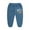 Blue, variant on Esaierr Toddler Boys Jogger Pants Kids Sweatpants Pants Baby Cotton Pants Padded Warm Trousers for 1-10Y