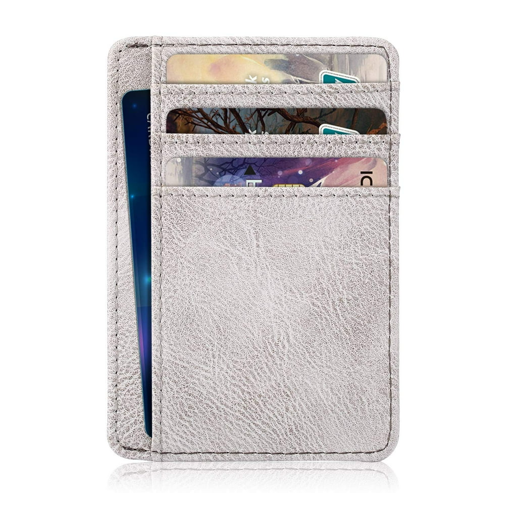 Credit Card Holder with ID Slot, EpicGadget RFID Blocking Premium PU
