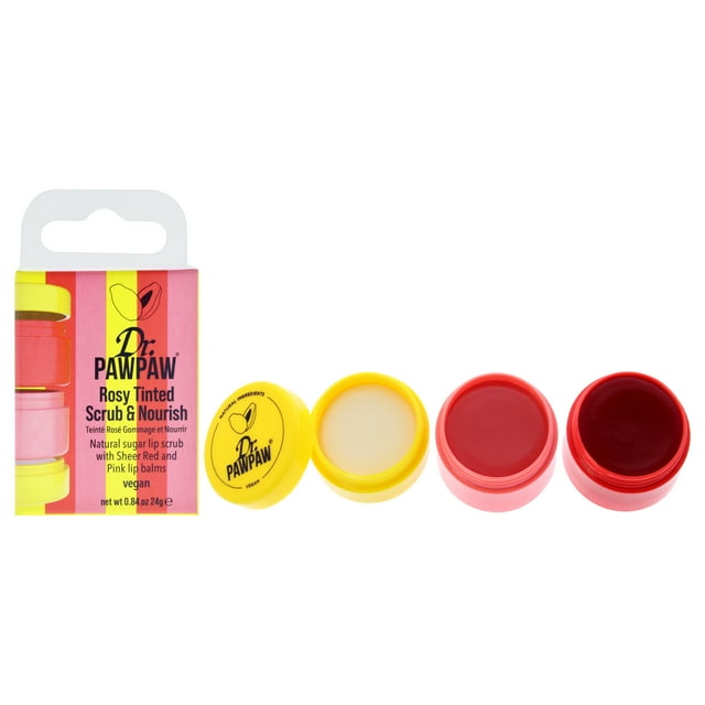 Exfoliante y bálsamo labial Dr. PawPaw Scrub & Nourish Rosy 25 ml