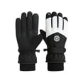 thumbnail image 1 of VONKY Winter Gloves For Men Sensitive Touchscreen Functionality For No-slip black/white-Men, 1 of 6