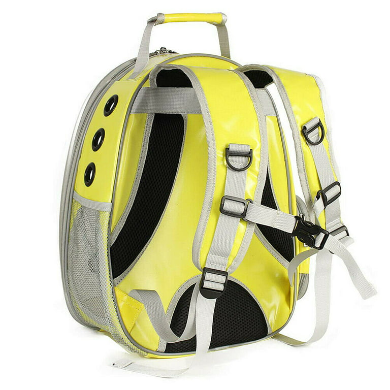 Magik Astronaut Pet Cat Dog Puppy Carrier Backpack Travel Bag Case Capsule Fullview Pink Large