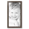 thumbnail image 2 of ArtToFrames 13" x 26" Muted Silver Picture Frame, 13x26 inch Silver Wood Poster Frame (WOM-4626),  Pack, 2 of 8