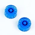 thumbnail image 2 of (F45) Ensemble de 2 Boutons de Vitesse style LP pour Guitare, Bleu, 2 of 4