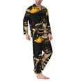 thumbnail image 2 of KLL Duck Bones Sleepwear Mens Flannel Pajamas,Long Cotton Pj Set, 2 of 7