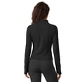 thumbnail image 2 of Rosvigor Women’s UPF 50+ Lightweight Athletic Jacket – Full Zip Sun Protection Long Sleeve Hiking Shirt with Thumb Holes, 2 of 8