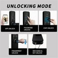 thumbnail image 4 of Smart Door Lock Digital Electronic Biometric Camera Fingerprint Keyless Entry Hotel Apartment Locks ,Integrated Smart Home, 4 of 7