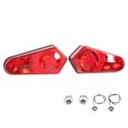 thumbnail image 2 of Tail Light Housing, IP67 Protection ABS+PC 2411153  For ATV Red, 2 of 8