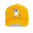 thumbnail image 1 of Harajuku divertida gorra de unicornio Unisex de impresión de dibujos animados gorras de béisbol de unicornio de alta calidad 100% algodón ajustable snapback sombrero hueso Fivean unisex, 1 of 2