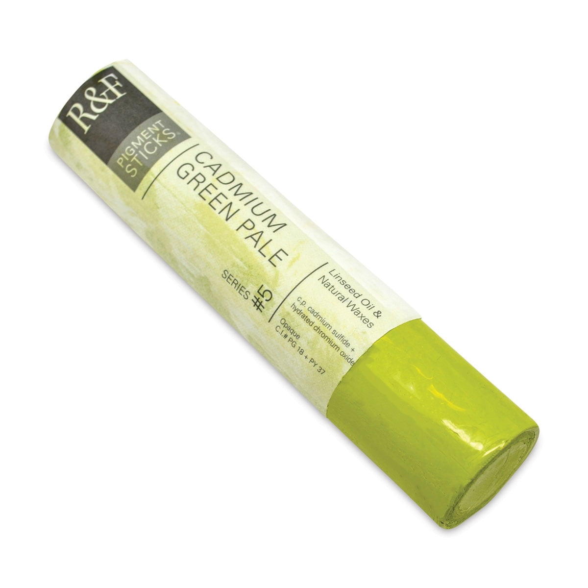 R&F Handmade Paints 2255 Oil Pigment Stick 188ml Cadmium Green Pale