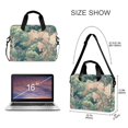thumbnail image 3 of FORMRS 16" Laptop Bag Carrying Sleeve Case with Handle Travel Shoulder Briefcase, Floral Forest Pattern, 3 of 8