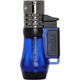 thumbnail image 3 of Palió Vesuvio Triple Jet Flame Torch Lighter, Blue, 3 of 5