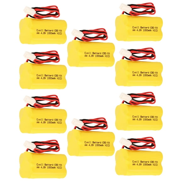 10pc Emergency Light Battery Astralite 20-0001 Lithonia A15032-1