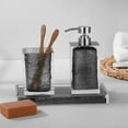 thumbnail image 3 of Juego de accesorios de baño de resina, dispensador de jabón líquido, dispensador de botella con bomba, Botella de loción, 3 of 9