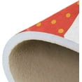 thumbnail image 7 of SKYSONIC 72x48in Boots Leaves Autumn Area Rug, Fall Wreath Non-Slip Floor Carpet for Indoor Living Dining Room and Bedroom Area, 7 of 7