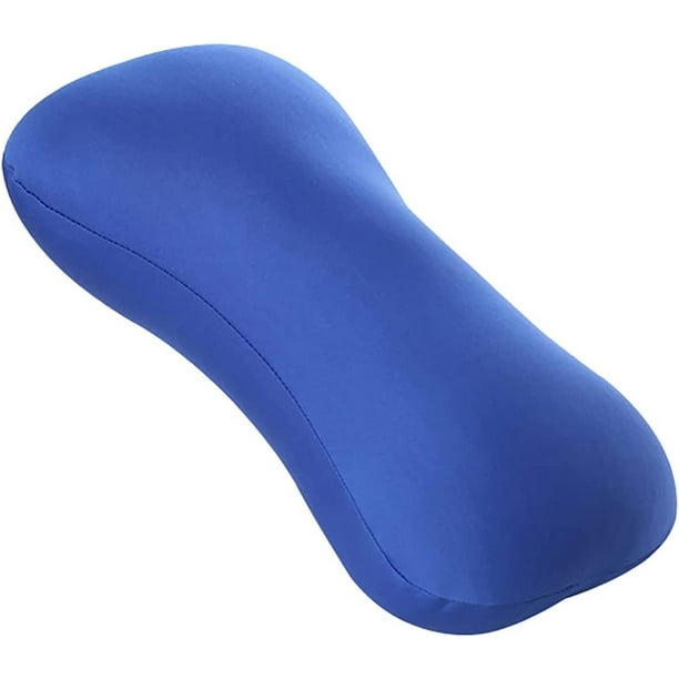 Microbead Bolster Pillow Cylinder Bone Shape Neck Roll Pillow for