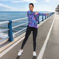 thumbnail image 6 of FORMRS Womens Long Sleeve Shirts UPF 50+ Sun Protection Quick Dry Fishing Hiking Tops, Size S-2XL, Neon Pink Starfish, 6 of 8