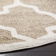 thumbnail image 3 of Safavieh Amherst Sophia Geometric Area Rug, Wheat/Beige, 7' x 7' Round, 3 of 8
