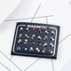 thumbnail image 5 of Juego de 12 pares de pendientes unisex con incrustaciones de diamantes de imitación, joyería sin perforaciones ------Código de producto 69929, 5 of 5
