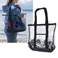 thumbnail image 4 of Transparent Beach Bag, Waterproof PVC Multi Use Clear Tote Bag With Zipper Closure For Beach For Pool, 4 of 8