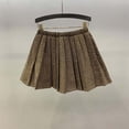 thumbnail image 4 of Bigetiay Girls Shimmering Pleated Skirt, Sparkly Sequined Mini Skirt with Drawstring Waist for Fall, Size 3-4 Years, 4 of 6