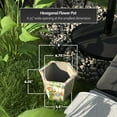 thumbnail image 4 of 8" Hexagonal Flower Pot - Satsuma Peacock, 4 of 7
