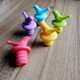 thumbnail image 5 of Tapón para botella de vino, de , tapón de silicona para vino, bonito, decorativo, colores surtidos, juego de 6 TUNC Sencillez, 5 of 5