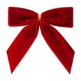 thumbnail image 2 of 24-Piece Burgundy Velvet Christmas Bows | 3.5x3.5 Inch Small Gift Wrap Bows for Holiday Decor, Wreaths, Trees, Candy Bags & Party Crafts | Reusable Wedding & Home Decoration Accessories, 2 of 7