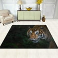thumbnail image 3 of Coolnut Lightweight Soft Area Rugs, 80x58 inchTiger On The Dark Floor Mat for Kids Playing Room Hardwood Floor Living Room Nursery Rugs, 3 of 6
