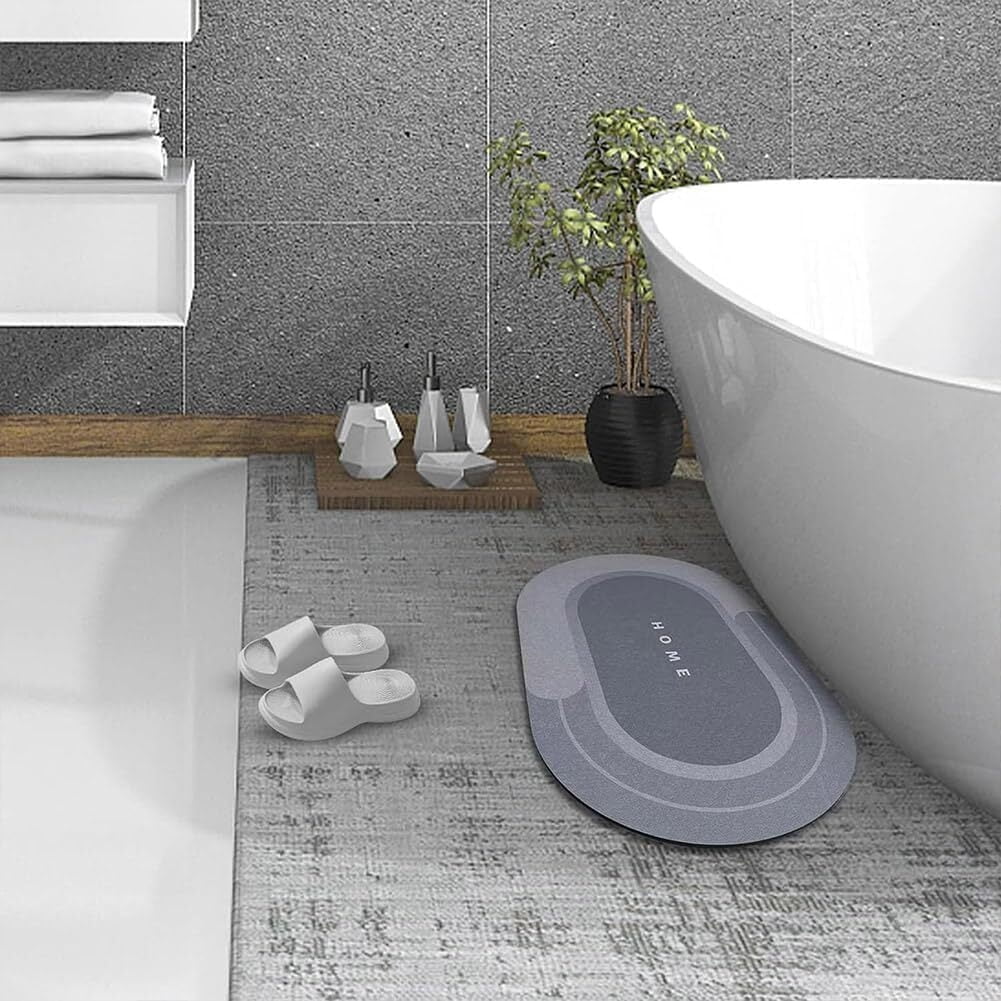 Magic Mat Bathroom, Modernized Bath Mat,  Bath Mat, Magic Bath Mat, Bathroom Mat Quick Dry, Non Skid Waterproof Comfort Standing Rugs