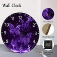 thumbnail image 4 of ZXCXRQFa Flying Butterfly Glowing Kitchen Home 10 Inch Silent Vintage Design Round Wall Clock Numerals Design Non Ticking Retro Clocks Home Decor Desk Clock, 4 of 7