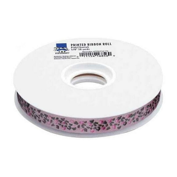 Top Performance TP Printed Ribbon 50 yds Pnk/Cheetah