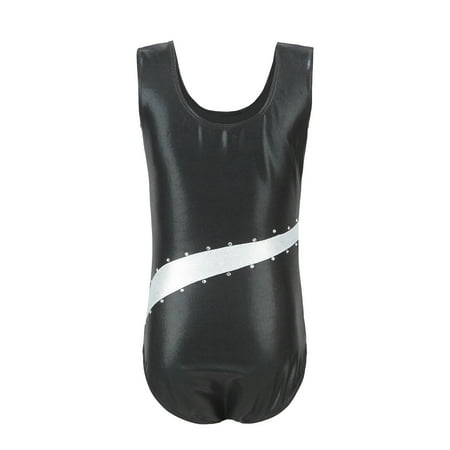 

nsendm Toddler Girls Winter Sleeveless Bodysuit Clothes Children s Dance Suit Gymnastics Suit Sports Suit Jumper for Girls Childrenscostume Black 9-10 Years