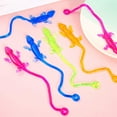 20 PCS Sticky Lizards for Kids, Stretchy Sticky Lizards Toys Bulk for