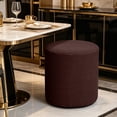 thumbnail image 6 of Round Stretch Stool Covers - Footstool Protector Covers Storage Stool - Soft Fabric Waterproof For Vanity Bedroom Living Room And Home Daily Use, 6 of 6