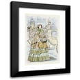 thumbnail image 1 of Henri Boutet 13x18 Black Modern Framed Museum Art Print Titled - 1952 Nineteenth Century Female Modes (1908), 1 of 5