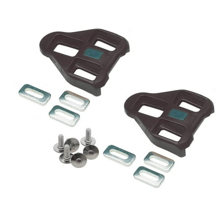 Look Cycling Cleats Gio Look Delta Compatible Cleats Black 0 Degree Float (Fixed) - Indoor Cycling and Road Bike ()
