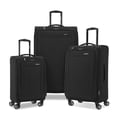 thumbnail image 1 of Maleta Samsonite Saire LTE Softside expandible de 3 piezas, color negro, 1 of 7