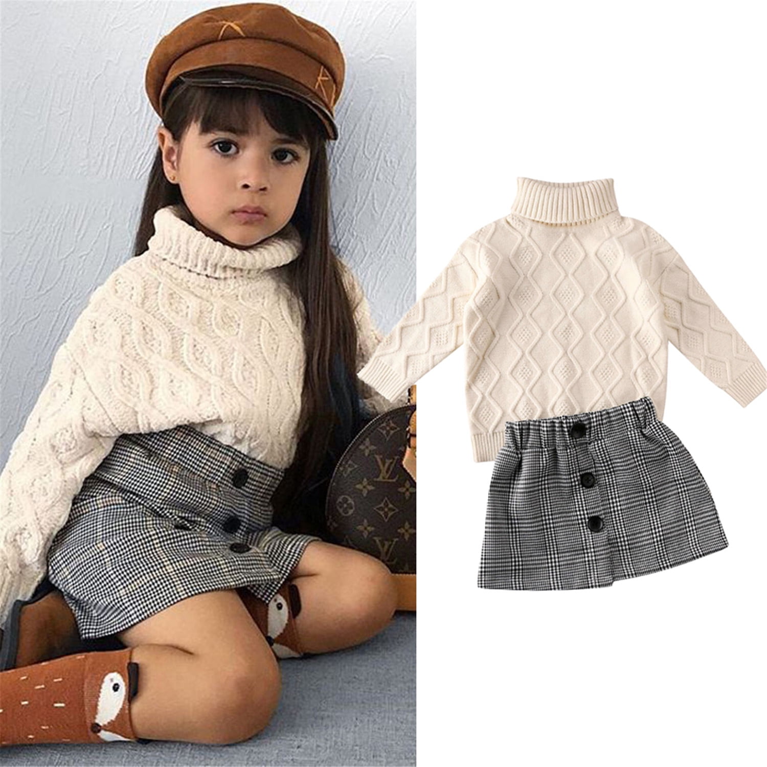 costume plaid skirt