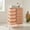 Beige, variant on Demi Bonn 15-Drawer Utility Rolling Organizer Cart Multi-Use Storage with 4 Universal Casters, White