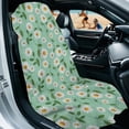 thumbnail image 3 of XYZCANDO Daisy Pattern Car Seat Towel Cover Sweatproof for Travel Hiking, Washable Non-Slip Fit Seat Cover Simple to Install, 3 of 11