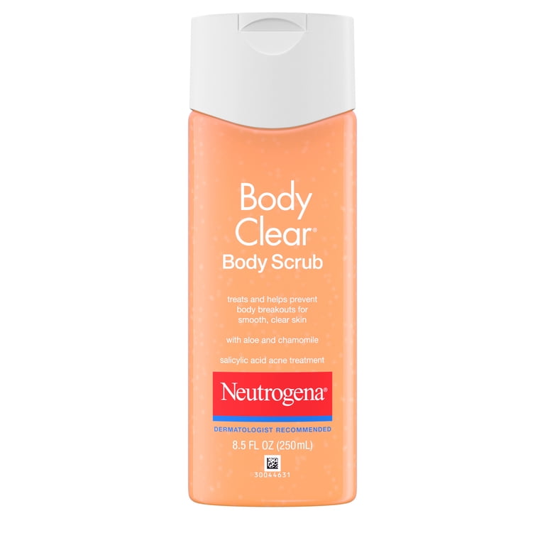 Neutrogena Body Clear Acne Body Scrub, 8.5 fl oz photo 1